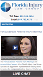 Mobile Screenshot of fortlauderdalepersonalinjuryattorneys.com